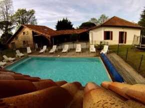 Ensemble de 3 villas avec piscine chauffée, esprit détente, Sanguinet